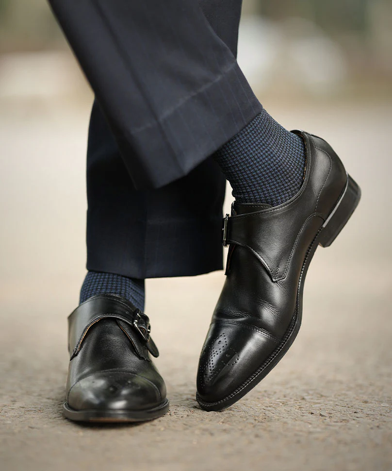 Airforce Blue Houndstooth - Image 3