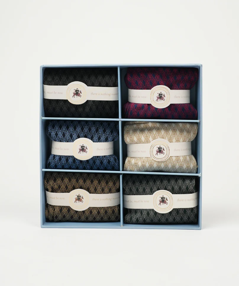 Gingham Box of 6 - Image 2