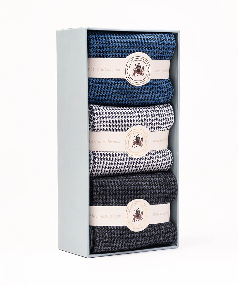 Houndstooth Box of 3- Dos - Image 3