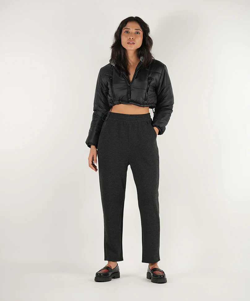 Houndstooth Comfort Wear Black - Image 6