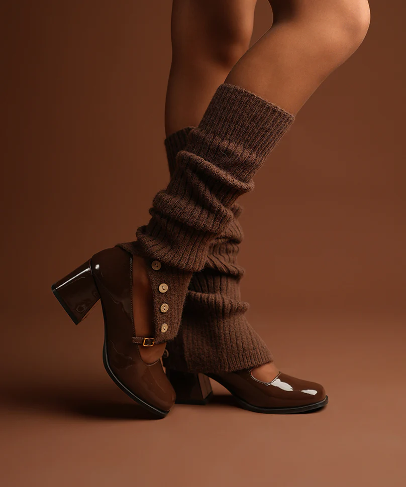 Leg Warmer - Brown - Image 3