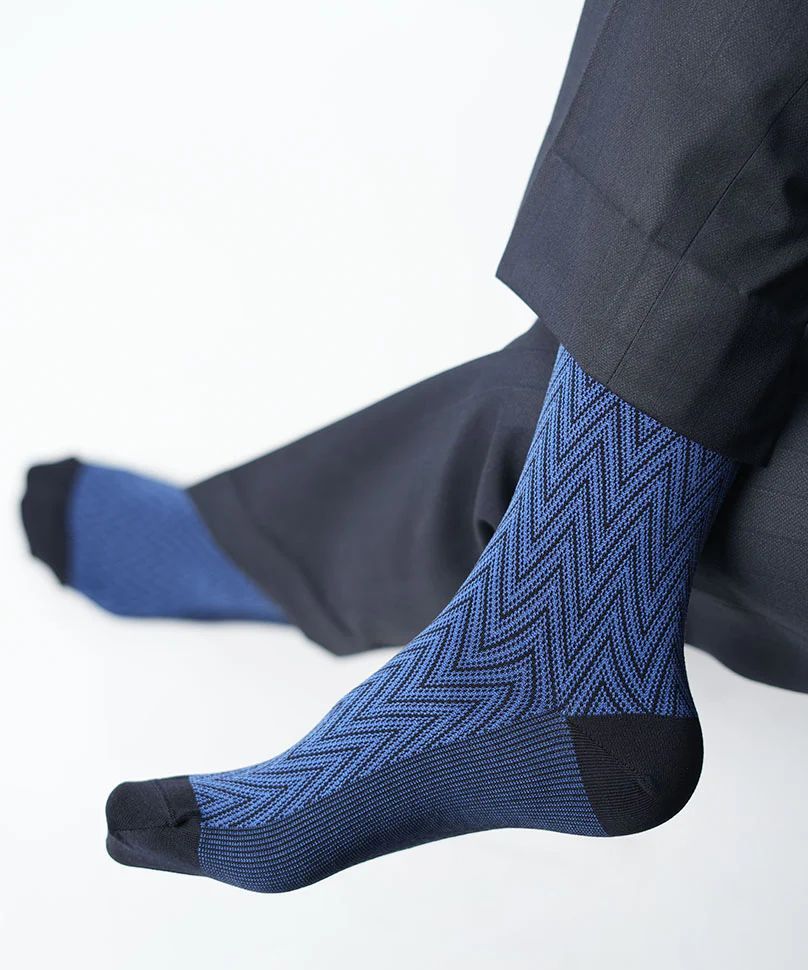 Royal Blue Chevron - Image 2